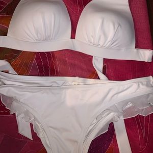 White Victoria secret bikini
